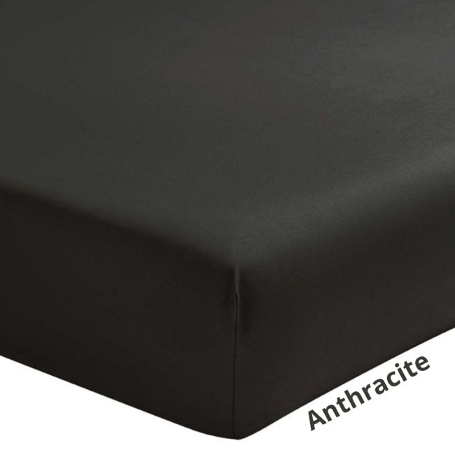 DRAP HOUSSE ESSIX ROYAL LINE - ANTHRACITE