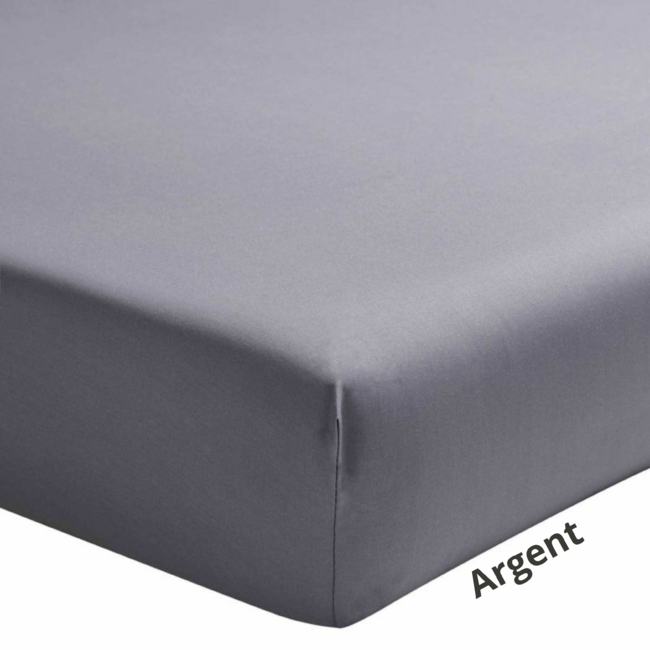 DRAP HOUSSE ESSIX ROYAL LINE - ARGENT