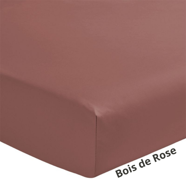 DRAP HOUSSE ESSIX ROYAL LINE - BOIS DE ROSE