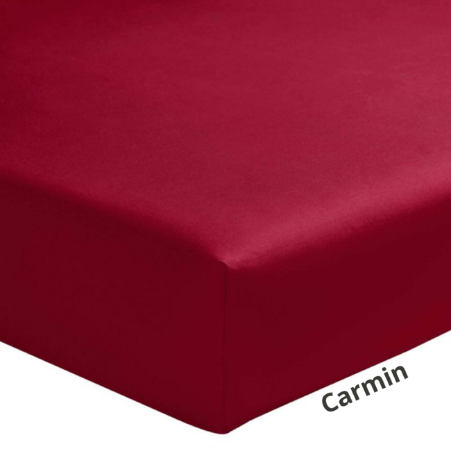 DRAP HOUSSE ESSIX ROYAL LINE - CARMIN