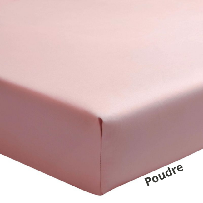 DRAP HOUSSE ESSIX ROYAL LINE - POUDRE